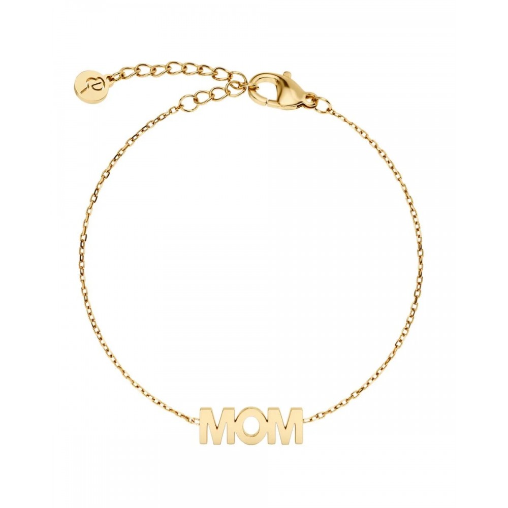 EDBLAD Mom Bracelet Gold Βραχιόλι Ασημί Ανοξείδωτο Ατσάλι 130306