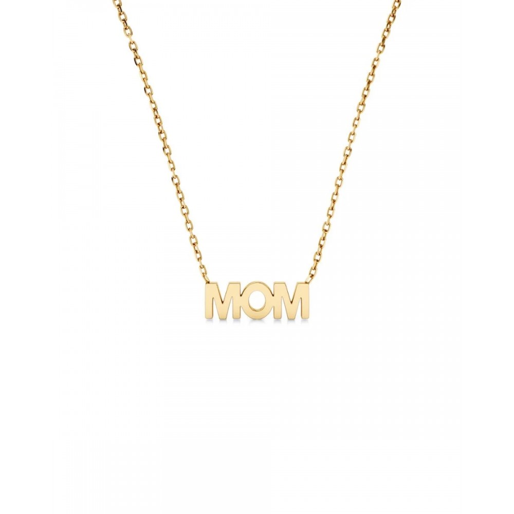 EDBLAD Mom Necklace Gold Κολιέ Χρυσό Ανοξείδωτο Ατσάλι 130302