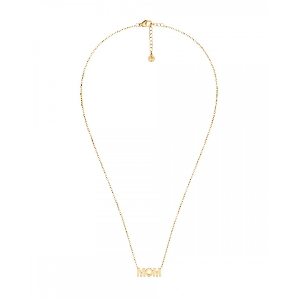 EDBLAD Mom Necklace Gold Κολιέ Χρυσό Ανοξείδωτο Ατσάλι 130302
