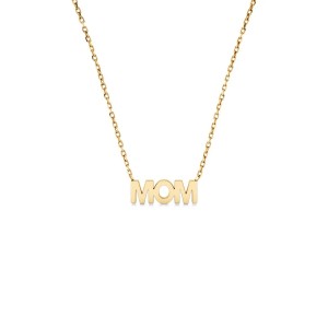 EDBLAD Mom Necklace Gold Κολιέ Χρυσό Ανοξείδωτο Ατσάλι 130302