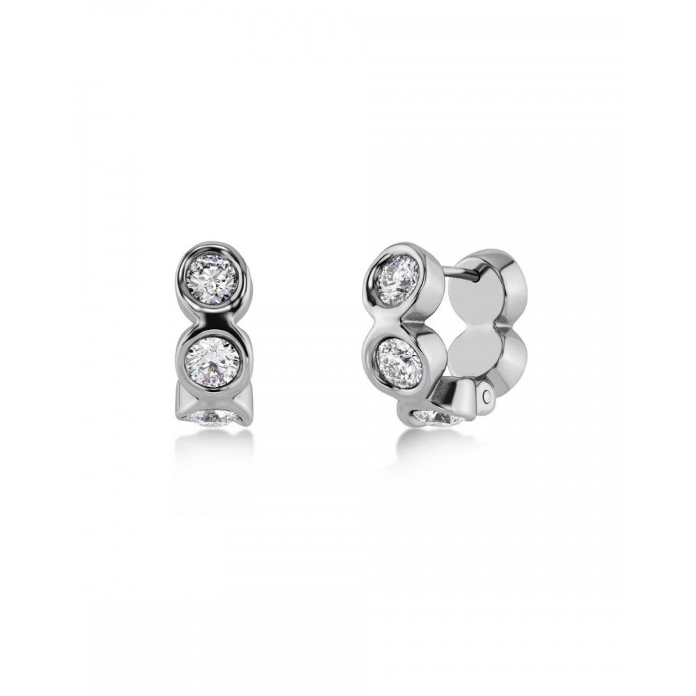 EDBLAD Ocean Gem Hoops Gold Σκουλαρίκια Κρίκοι Ασημί Ανοξείδωτο Ατσάλι 130313