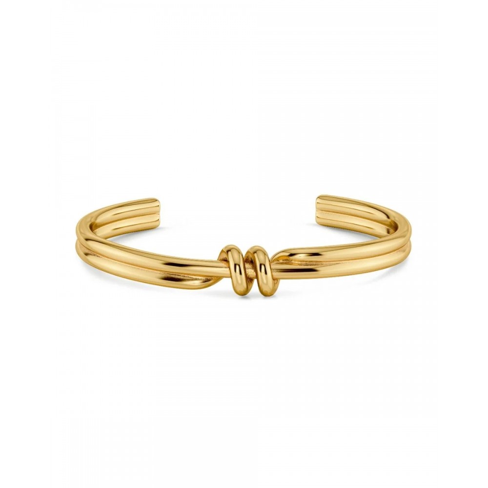EDBLAD Swivel Bangle Gold Βραχιόλι Χρυσό Ανοξείδωτο Ατσάλι 130340
