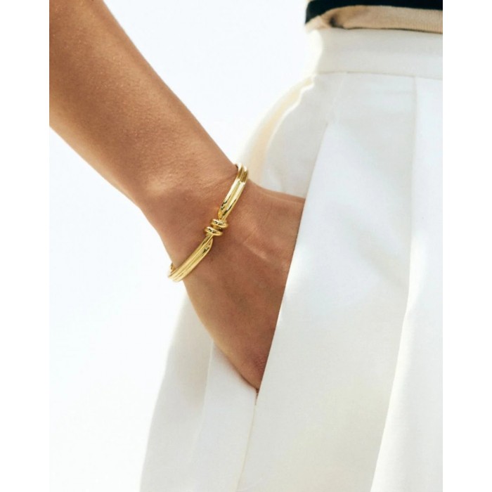 EDBLAD Swivel Bangle Gold Βραχιόλι Χρυσό Ανοξείδωτο Ατσάλι 130340 EDBLAD Swivel Bangle Gold Βραχιόλι Χρυσό Ανοξείδωτο Ατσάλι 130340
