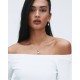 EDBLAD Swivel Earrings Pearl S Steel Σκουλαρίκια Ασημί Ανοξείδωτο Ατσάλι 130333
