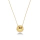 EDBLAD Bead Necklace Gold Χρυσό Κολιέ Μακρύ Ανοξείδωτο Ατσάλι 127516