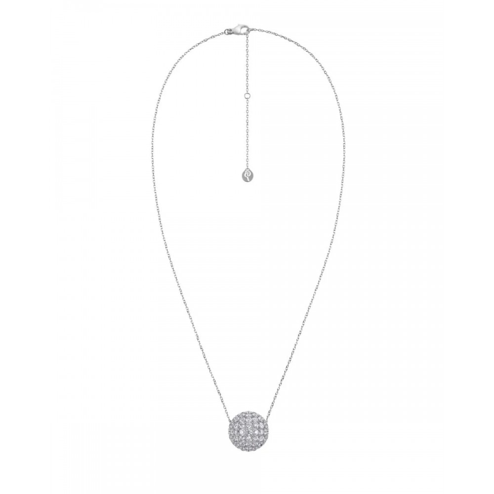 EDBLAD Bead Sparkle Κολιέ Λευκά Ζιργκόν Ανοξείδωτο Ατσάλι 127523