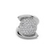 EDBLAD Bead Sparkle Δαχτυλίδι Aσημί Ανοξείδωτο Ατσάλι 127525