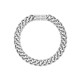 EDBLAD Curb Chain Gold Βραχιόλι Aσημί Ανοξείδωτο Ατσάλι 127403