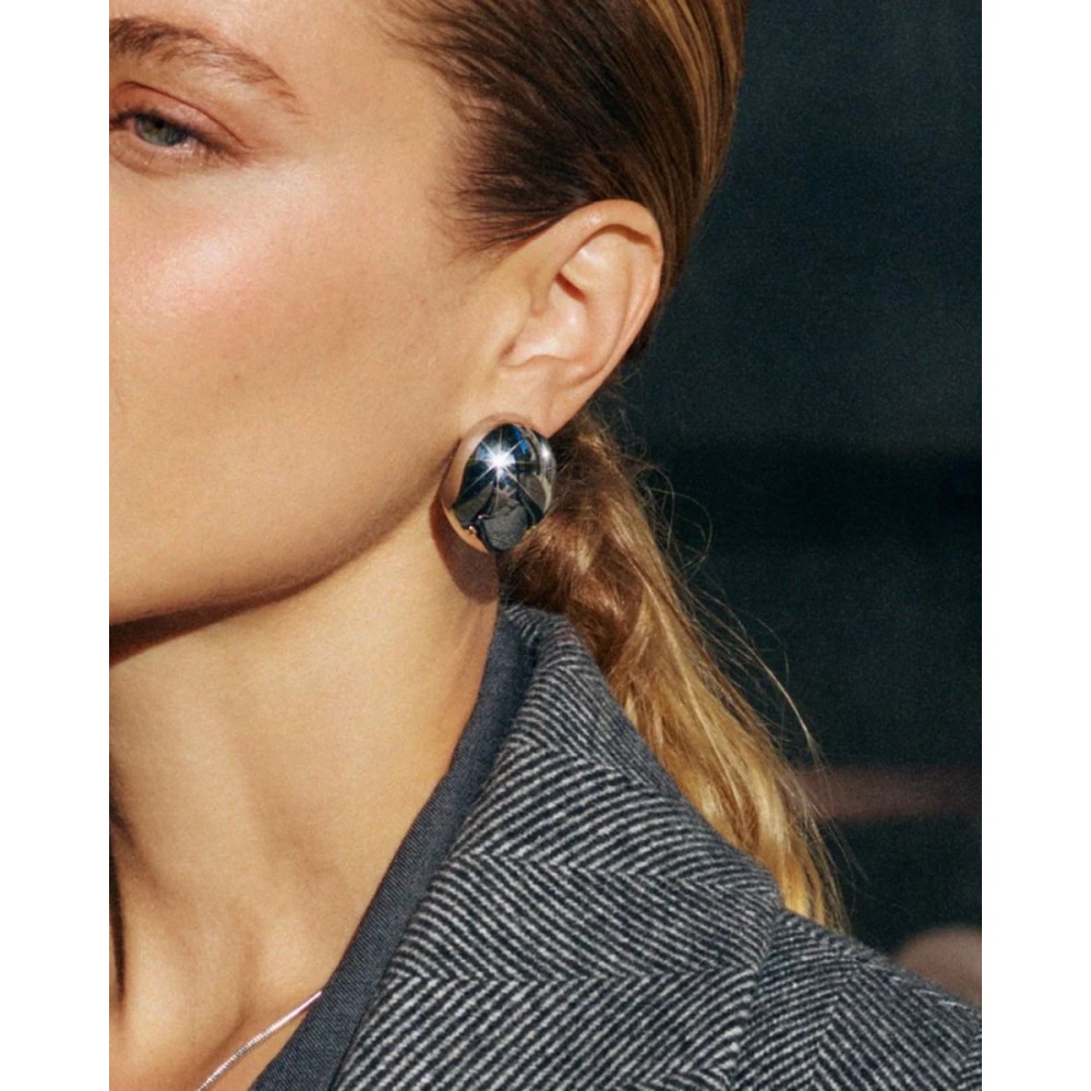 EDBLAD Gallant Studs Maxi Steel Σκουλαρίκια Ανοξείδωτο Ατσάλι 127551