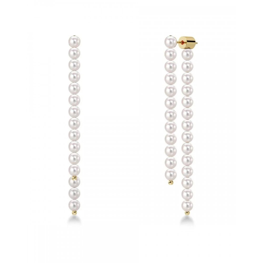 EDBLAD Pearly Earrings Σκουλαρίκια Πέρλες Ανοξείδωτο Ατσάλι 127467
