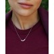 EDBLAD Pearly Necklace Silver Πέρλες Ανοξείδωτο Ατσάλι 127472