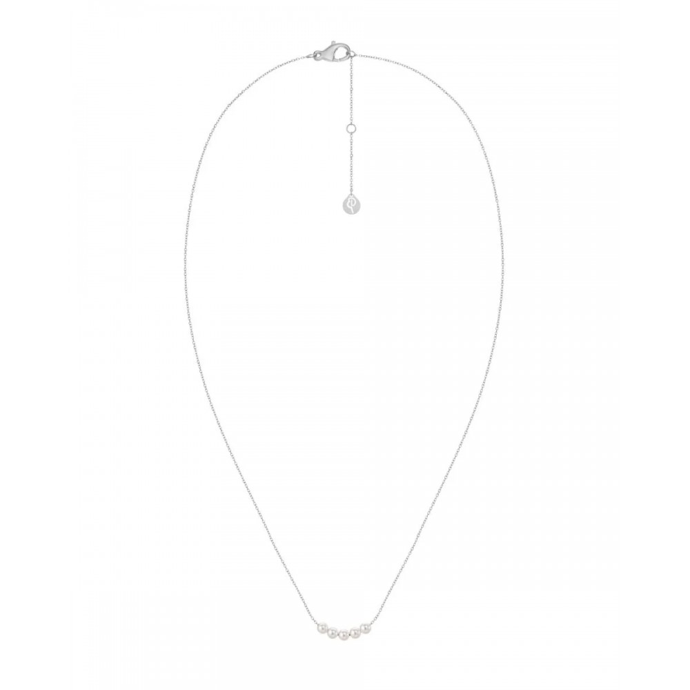 EDBLAD Pearly Necklace Silver Πέρλες Ανοξείδωτο Ατσάλι 127472