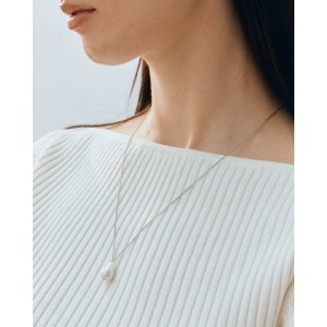 EDBLAD Roc Necklace Steel Κολιέ Μαργαριτάρι Ανοξείδωτο Ατσάλι 127591