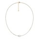EDBLAD Beach Pearls Necklace Offwhite Gold Χρυσό Κολιέ με Μαργαριτάρι 127959