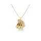 EDBLAD Corazza Necklace Gold Χρυσό Κολιέ Κοχύλι Ανοξείδωτο Ατσάλι 127978