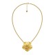 EDBLAD Jasmine Necklace L Gold Χρυσό Κολιέ Λουλούδι Ανοξείδωτο Ατσάλι 129845