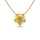 EDBLAD Jasmine Necklace L Gold Χρυσό Κολιέ Λουλούδι Ανοξείδωτο Ατσάλι 129845