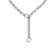 EDBLAD Loop Charm Chain L Necklace Steel Ασημί Κολιέ Ανοξείδωτο Ατσάλι 127985