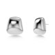 EDBLAD Mira Studs L Steel Σκουλαρίκια Ασημί Ανοξείδωτο Ατσάλι 127989