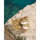 EDBLAD Tidal Bangle Gold Βραχιόλι Χειροπέδα Χρυσό Ανοξείδωτο Ατσάλι 128054