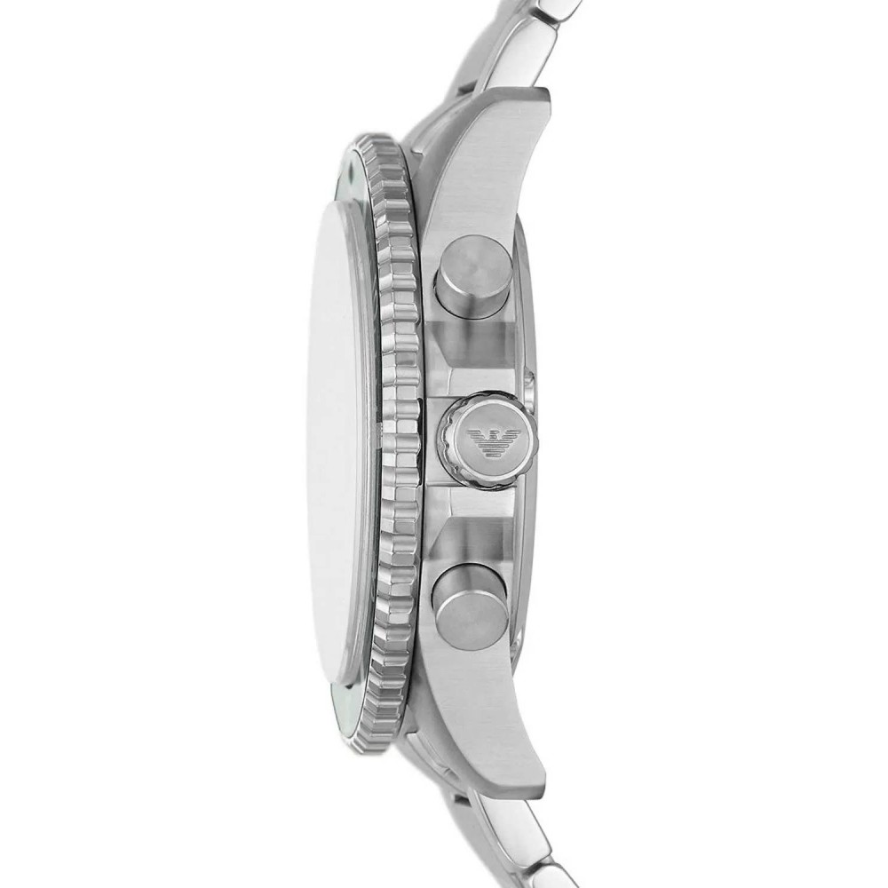 EMPORIO ARMANI Ρολόι Diver Chronograph Ασημί Ανοξείδωτο Aτσάλι μπρασελέ AR11500 EMPORIO ARMANI Ρολόι Diver Chronograph Ασημί Ανοξείδωτο Aτσάλι μπρασελέ AR11500