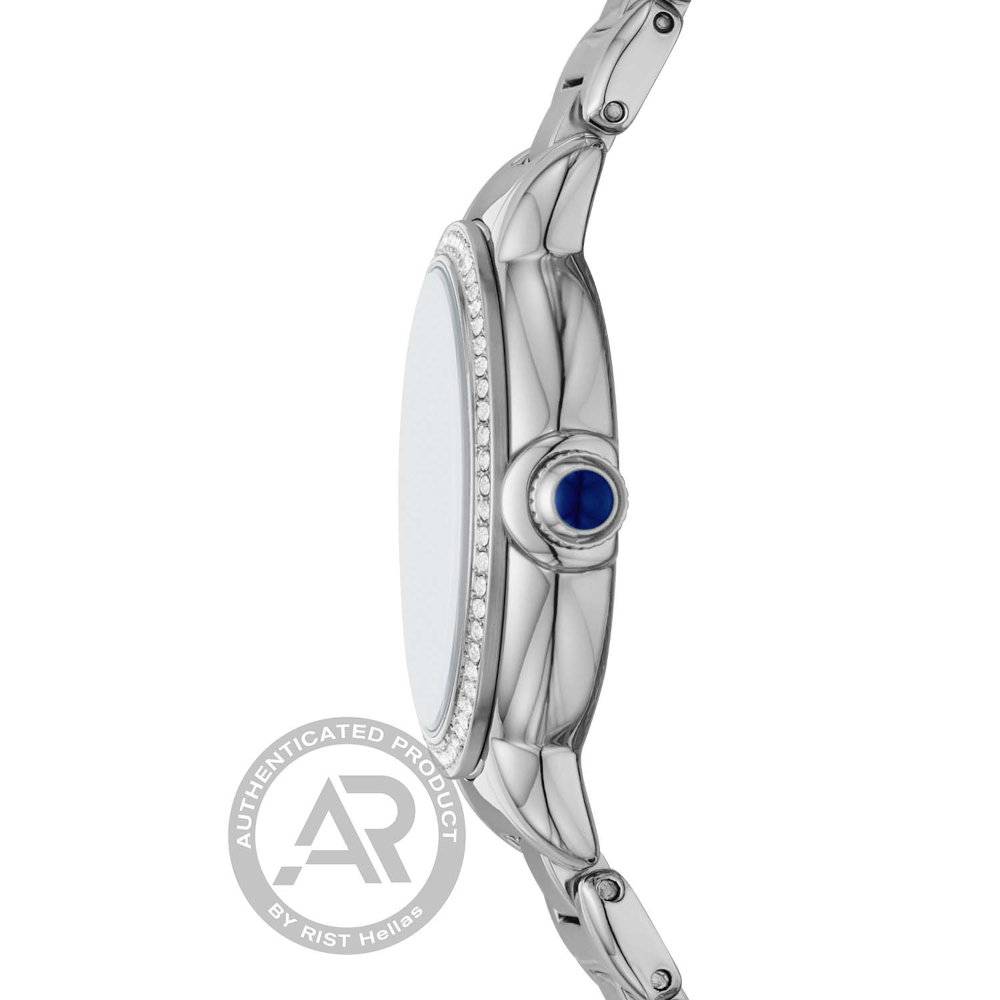 EMPORIO ARMANI Ρολόι Γυναικείο Ασημί Ανοξείδωτο Μπρασελέ AR11630