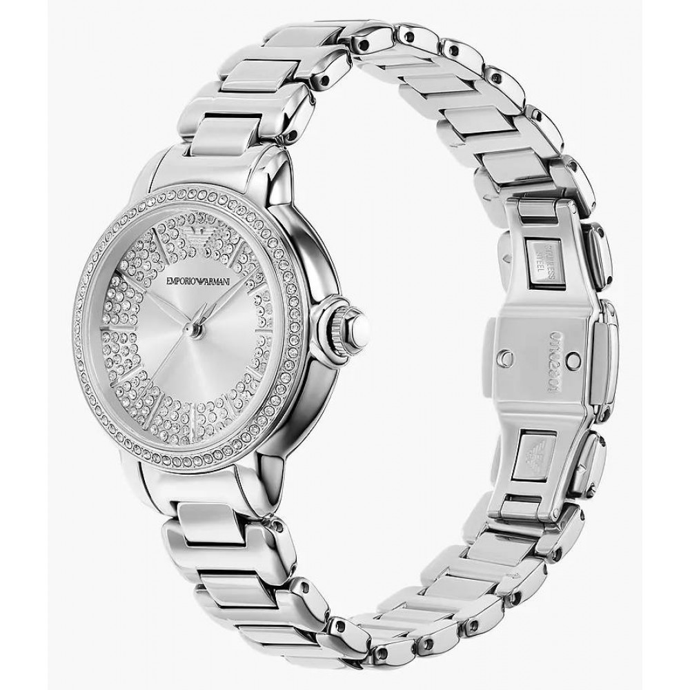 EMPORIO ARMANI Ρολόι Γυναικείο Ασημί Ανοξείδωτο Μπρασελέ AR11632 EMPORIO ARMANI Ρολόι Γυναικείο Ασημί Ανοξείδωτο Μπρασελέ AR11632