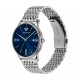 EMPORIO ARMANI Ρολόι Minimalist Ασημί Ανοξείδωτο Aτσάλι μπρασελέ AR11674