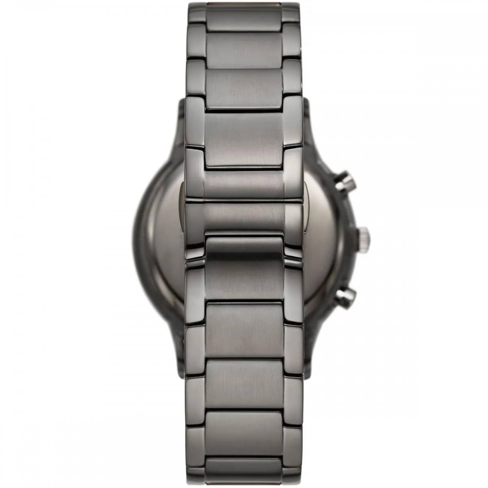 EMPORIO ARMANI Ρολόι Renato Chronograph Ανθρακί Ανοξείδωτο Aτσάλι μπρασελέ AR11531 EMPORIO ARMANI Ρολόι Renato Chronograph Ανθρακί Ανοξείδωτο Aτσάλι μπρασελέ AR11531