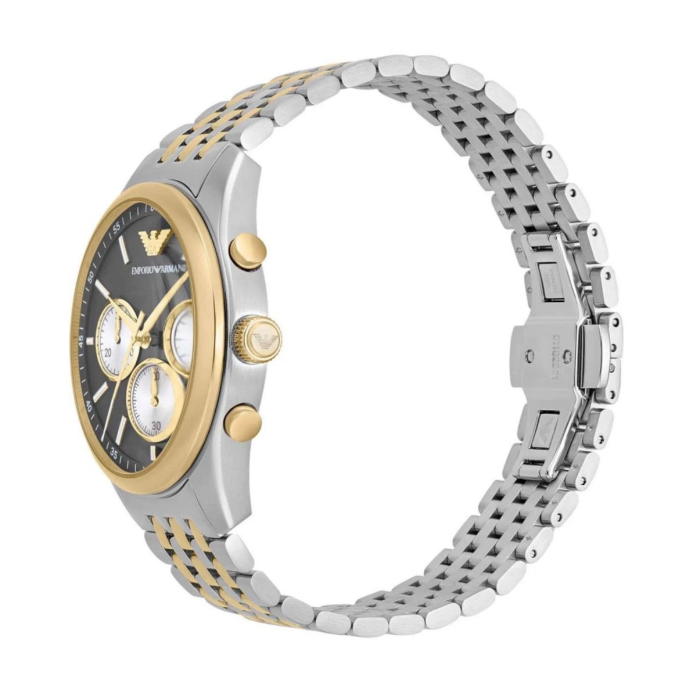 EMPORIO ARMANI ANTONIO Ρολόι Chronograph Δίχρωμο Ανοξείδωτο Aτσάλι μπρασελέ AR11713 EMPORIO ARMANI ANTONIO Ρολόι Chronograph Δίχρωμο Ανοξείδωτο Aτσάλι μπρασελέ AR11713