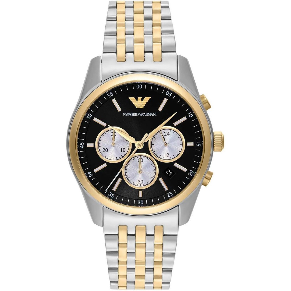 EMPORIO ARMANI ANTONIO Ρολόι Chronograph Δίχρωμο Ανοξείδωτο Aτσάλι μπρασελέ AR11713 EMPORIO ARMANI ANTONIO Ρολόι Chronograph Δίχρωμο Ανοξείδωτο Aτσάλι μπρασελέ AR11713