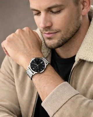 EMPORIO ARMANI Ρολόι Ruggero Ασημί Ανοξείδωτο Ατσάλι AR11310