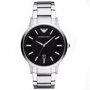 EMPORIO ARMANI Ρολόι Ruggero Ασημί Ανοξείδωτο Ατσάλι AR11310