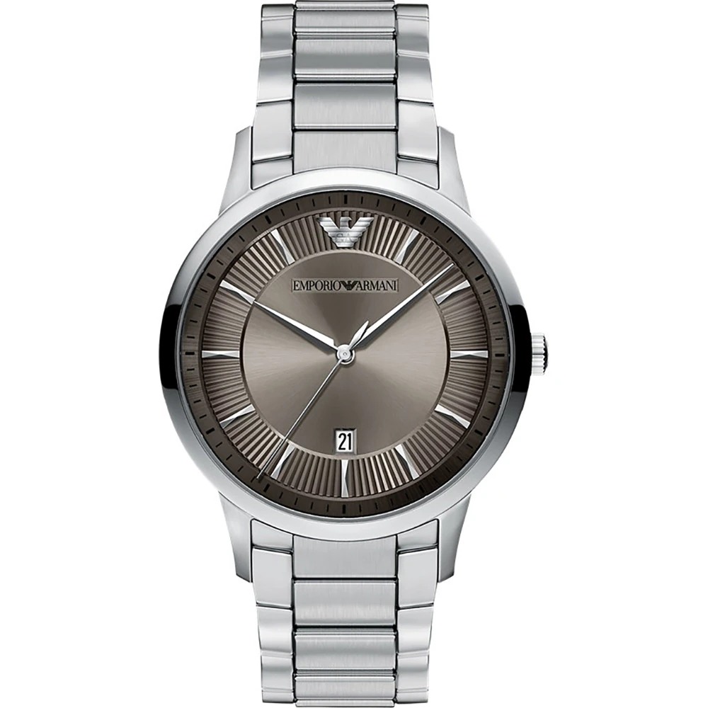 EMPORIO ARMANI Archetipo Ρολόι Ασημί Ανοξείδωτο Ατσάλι AR11825 