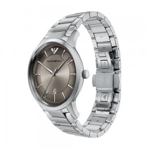EMPORIO ARMANI Archetipo Ρολόι Ασημί Ανοξείδωτο Ατσάλι AR11825 