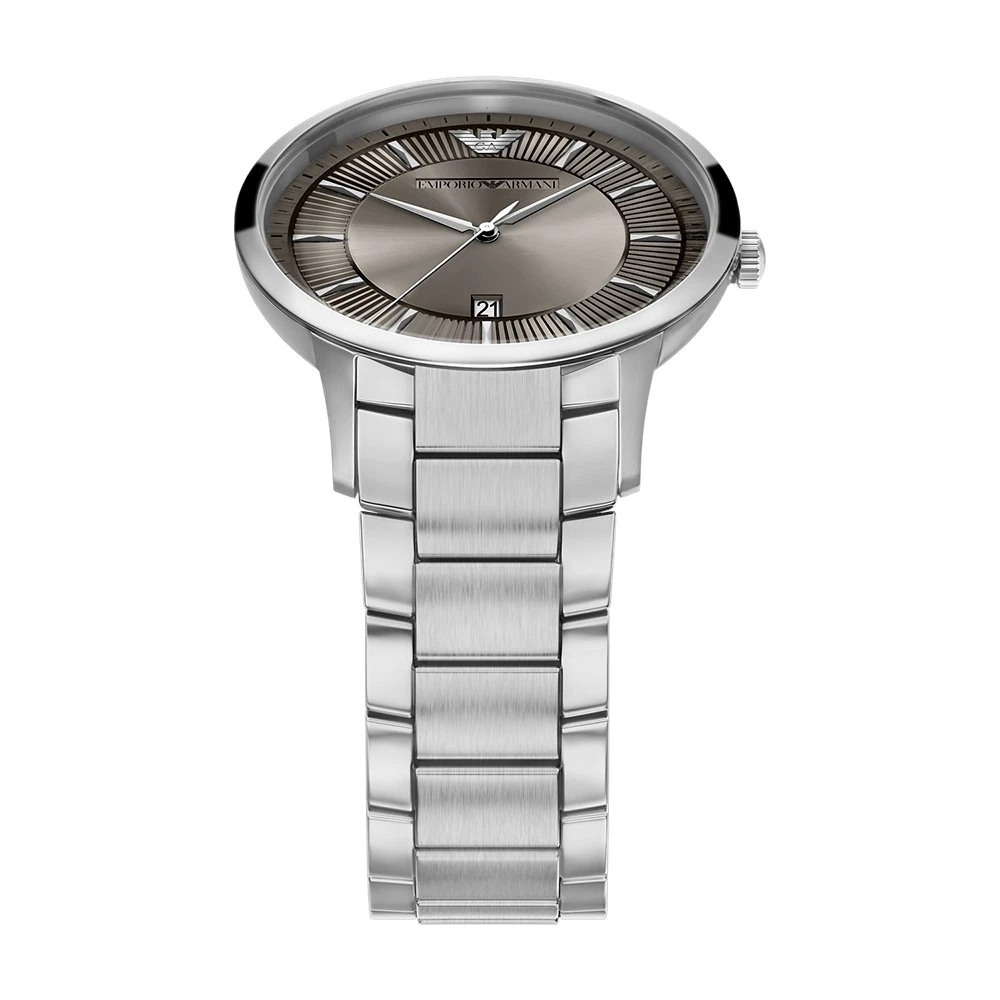 EMPORIO ARMANI Archetipo Ρολόι Ασημί Ανοξείδωτο Ατσάλι AR11825 