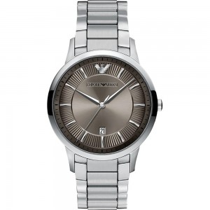 EMPORIO ARMANI Archetipo Ρολόι Ασημί Ανοξείδωτο Ατσάλι AR11825 