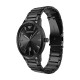 EMPORIO ARMANI Ruggero Ρολόι Σετ Μαύρο Ανοξείδωτο Ατσάλι AR80089SET