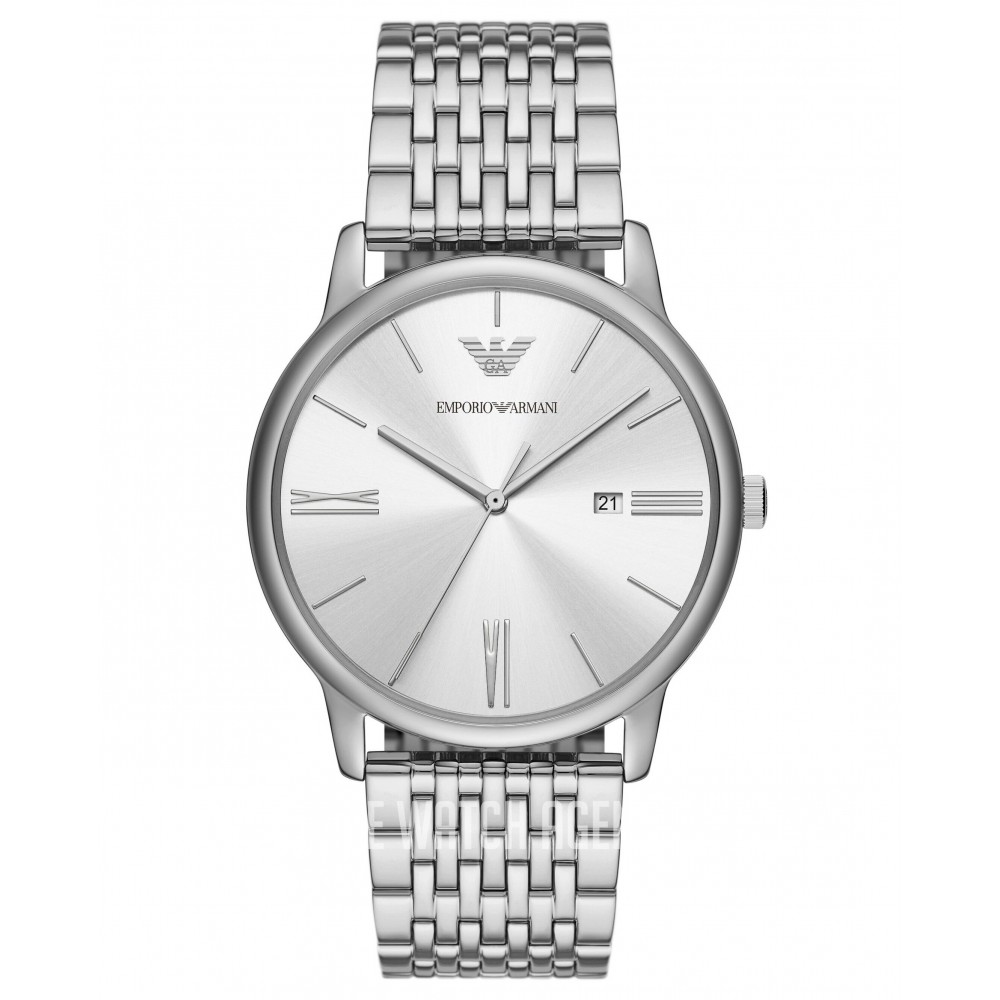 EMPORIO ARMANI Ρολόι Minimalist Ασημί Ανοξείδωτο Aτσάλι μπρασελέ AR11599 EMPORIO ARMANI Ρολόι Minimalist Ασημί Ανοξείδωτο Aτσάλι μπρασελέ AR11599