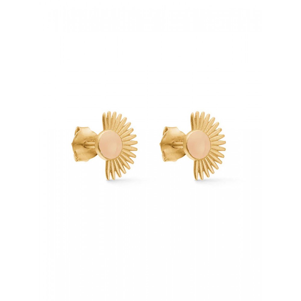 Enamel Copenhagen SOLEIL - PEACH earrings SILVER 925 E97GMP