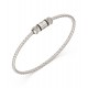 GUESS STEEL EXAGON JUMB05096JWSTL Βραχιόλι Ασημένιο Με Λογότυπο