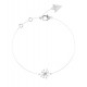 GUESS STEEL GALAXY JUBB05564JWRHL Βραχιόλι Ασημένιο Με Σχέδιο Με Πέτρες