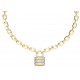 GUESS STEEL GUESS MY SECRET JUBN05415JWYGT/U Κολιέ Χρυσό Με Λουκέτο Με Πέτρες GUESS STEEL GUESS MY SECRET JUBN05415JWYGT/U Κολιέ Χρυσό Με Λουκέτο Με Πέτρες