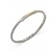 GUESS STEEL GUESS NOIR JUMB05109JWYGSTL Βραχιόλι Ασημένιο Με Λογότυπο