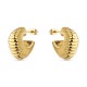 GUESS STEEL Berbera Hoop Earrings Gold Plated Stainless Steel JUBE05337JWYGT/U