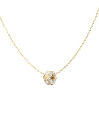 GUESS STEEL 4G SUPREME Κολιέ Χρυσό Κόκκινη Καρδιά JUBN06398JWYGT