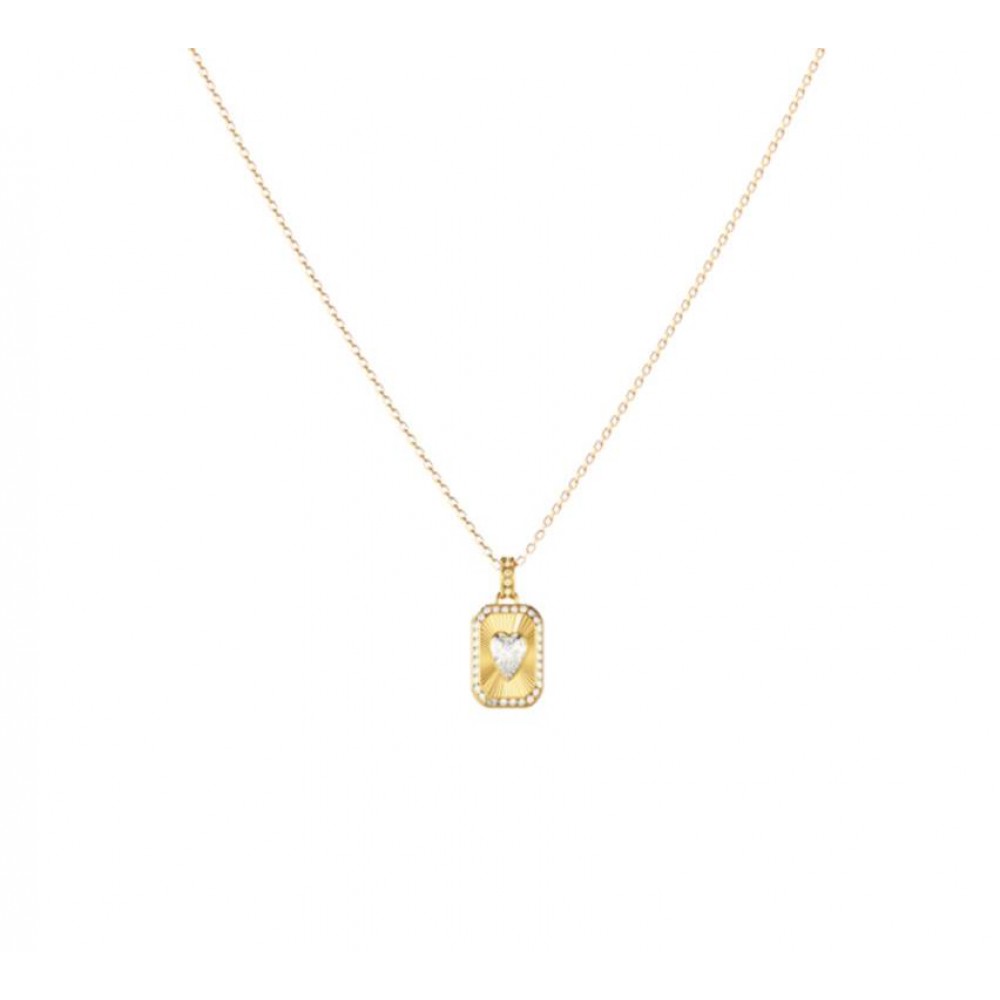 GUESS STEEL CRYSTAL LOVE Κολιέ Χρυσό Λεθκή Καρδιά JUBN06353JWYGT GUESS STEEL CRYSTAL LOVE Κολιέ Χρυσό Λεθκή Καρδιά JUBN06353JWYGT