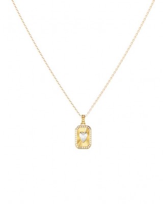 GUESS STEEL CRYSTAL LOVE Κολιέ Χρυσό Λεθκή Καρδιά JUBN06353JWYGT