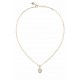 GUESS STEEL DIVINE Κολιέ Χρυσό Με Πέτρα JUBN06314JWYGT GUESS STEEL DIVINE Κολιέ Χρυσό Με Πέτρα JUBN06314JWYGT