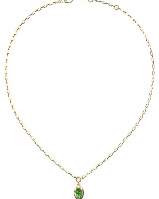 GUESS STEEL DIVINE Κολιέ Χρυσό Με Πέτρα JUBN06315JWYGGNT